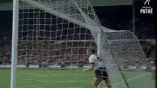 Ghost goal Wembley 1966.  Closest camera view  super-slow replay.
