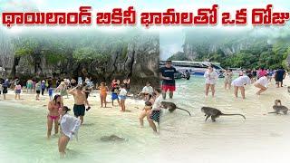 Phi Phi Island Day Trip From Krabi  Emerald Pool in Krabi  Thailand Vlogs in Telugu