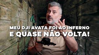 DJI AVATA FOI AO INFERNO E QUASE NÃO VOLTA EXPLORANDO AS RUINAS DO CASSINO E HOTEL PALACE  CANELA RS