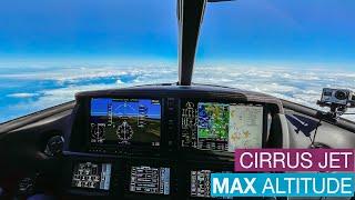 Cirrus SF50 - Max Altitude FL310 IFR To Scotland  Flight Vlog