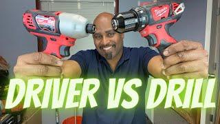 DIFFERENCE BETWEEN A DRILL AND AN IMPACT DRIVER
