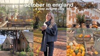 a cosy october vlog autumn in the english countryside 