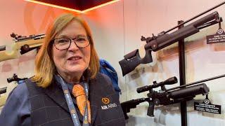 Great British Shooting Show 2024 - Air Arms Interview with Sheila Cooper - New TX Range