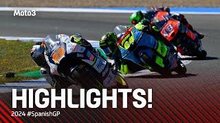 Moto3™ Race Highlights   2024 #SpanishGP