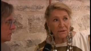 Marta Marzotto intervista di Gianni Marussi Mostre d’Arte di Vittorio Sgarbi Spoleto 25062011