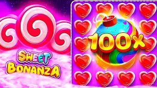 МОРЕ РЕТРИГЕРОВ И ЗАНОС В СВИТ БОНАНЗЕ 1000    Sweet Bonanza 1000  заносы недели  занос