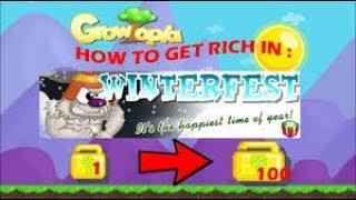 Growtopia  NEW WINTERFEST CALENDAR 2019 + EZ PROFIT IN WINTERFEST??