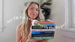 ARE TIKTOK BOOKS WORTH THE HYPE? booktok recs and opinions