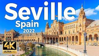 Seville 2022 Spain Walking Tour 4k Ultra HD 60 fps - With Captions
