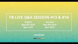 Live Q&A savedroid ICO #14 German