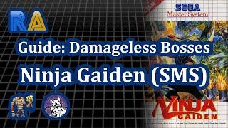 Ninja Gaiden SMS - No Damage Boss Achievement Guide