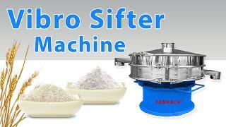 Powder Sieving Machine  Powder Screening Machine  Vibro Sifter Machine  Vibro Siever