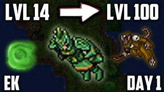 Knight From LVL 14 to 100 in 5 DAYS - Part 1 Day 1
