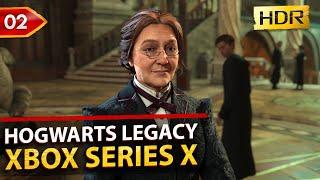 Hogwarts Legacy Gameplay Walkthrough - Part 2. No Commentary Xbox Series X HDR