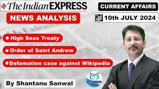 Indian Express Newspaper Analysis  10 JULY 2024  Order of Saint Andrew  Florida Carpenter Ants