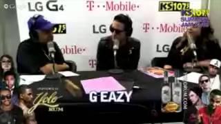 G-Eazy Backstage Interview at Summer Jam 18