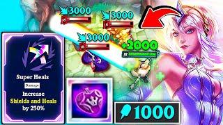 Lux is the ULTIMATE HEALER in Arena ... 100000 HP SHIELDS