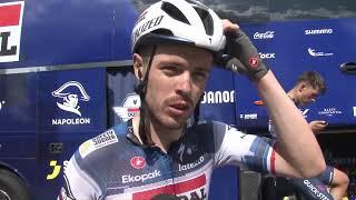 les réactions vidéo de Julian Alaphilippe Rémi Cavagna Florian Sénéchal après la 2ème étape