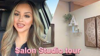 Studio Tour of my Salon Studio  Decor  Must have products for your studio