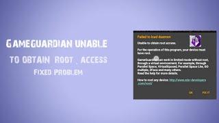 Gameguardian Unable To Obtain Root Access Fixed Problem