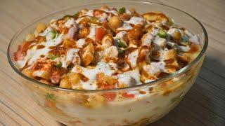 Chatpati Recipe  Dahi Chana Chaat Recipe  Tasty Desi Recipes