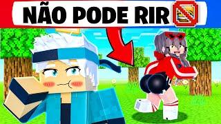 Tente NÃO RIR no Minecraft