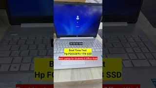 Hp 15s intel Cote i5 12th Gen 1215u 1TB ssd 8gb ram  Booting speed test windows 11