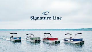 Crest Pontoon Boats  2024 Signature Line