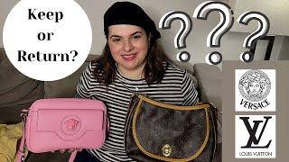 Double Unboxing Versace Medusa Camera bag and Louis Vuitton Tulum PM