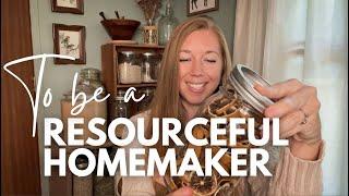 Resourceful Homemaking Books Thrift Finds    Homemaker Chats