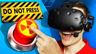 Pressing The FINAL BUTTON *UNBELIEVABLE ENDING* Please Dont Touch Anything 3D VR Funny Gameplay