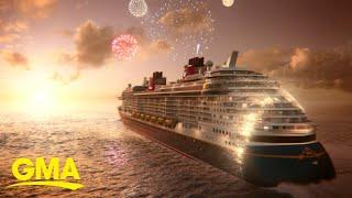 Exclusive 1st look at new Disney cruise line ship the Disney Wish l GMA