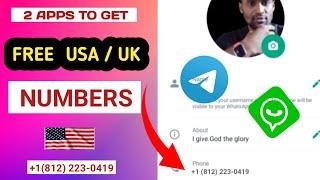 How to get USA  UK number with Dingtone and Receive sms for Whatsapp verification-2024  Best App