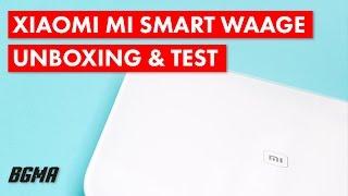 BLUETOOTH WAAGE FÜR 25€  Xiaomi Mi Scale Unboxing und Test  Deutsch