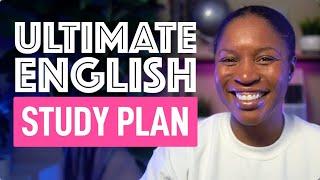 THE ULTIMATE ENGLISH STUDY PLAN  HOW TO BECOME FLUENT IN 12 MONTHS OR LESS