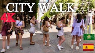 SEVILLE SPAIN - CITY WALK IN 4K  AUGUST 2022