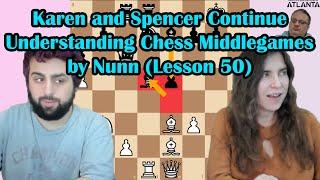 Saturday Spencer teaches John Nunns The Central Passed Pawn from Understanding Chess Middlegames