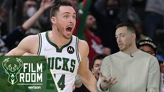 Pat Connaughton On Becoming An Elite Shooter Getting Hit In The Face & More  Bucks Film Room