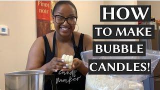 How To Make Bubble Candles