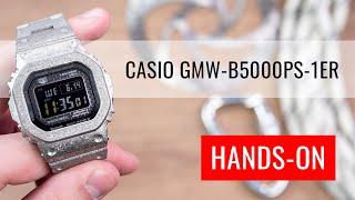 HANDS-ON Casio G-Shock Original GMW-B5000PS-1ER Full Metal 40th Anniversary RECRYSTALLIZED