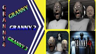 Granny 1 2 3 4 5 6 7 & 8 Full Gameplay  Granny New Update  Dvloper #mod