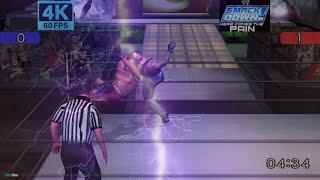 Booker T vs Undertaker  SmackDown Here Comes the Pain  4k60Fps 