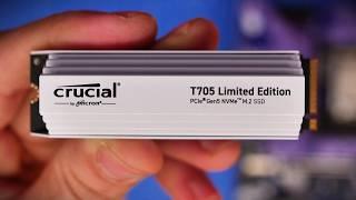 Crucial T705 Limited Edition - how to install setup and test