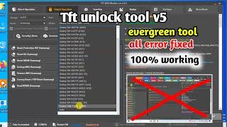 Tft unlock tool v5.0 mtk module  oppo vivo samsung xiaomi free frp unlock tool