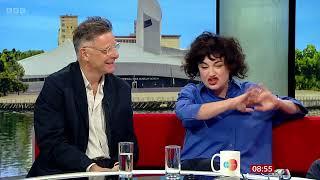 Ricky Ross & Lorraine McIntosh Of Deacon Blue On BBC Breakfast 01.09.2023