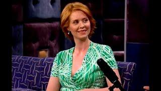 Cynthia Nixon On The Sex And The City Scene That Went Too Far  Late Night With Conan OBrien