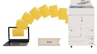 Cara Mengirim File dari Mesin Fotocopy ke Komputer