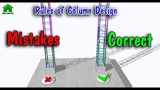  Dont forget the Basic Rules of Column design rebar reinforcement  Green House Construction