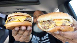 McDonalds Quarter Pounder vs Burger King Quarter Pounder REVIEW