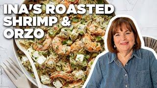 Ina Gartens Roasted Shrimp and Orzo  Barefoot Contessa  Food Network